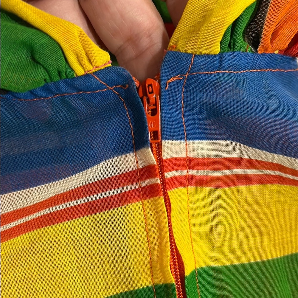 Like new - DOTTI Cabana Stripe Hooded Beach Coverup Dress - Picture 6 of 12